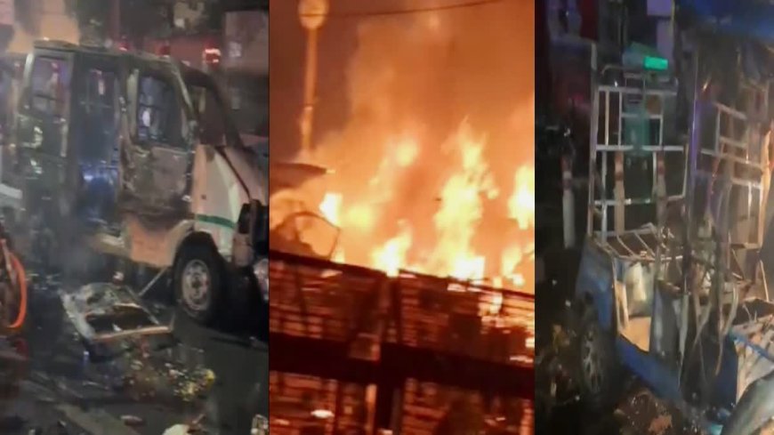 दिल्ली में हाई अलर्ट, लाल किला मेट्रो स्टेशन के पास कार में तेज धमाका, 10 की मौत