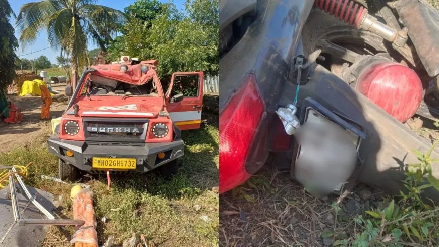 अजित पवार के काफिले की गाड़ी का भीषण एक्सीडेंट, चार लोग गंभीर रूप से जख्मी, एक की हालत नाजुक