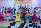 द हैरिटेज स्कूल का 73वां वसंत उत्सव: नन्हे बच्चों की प्रस्तुतियों ने बिखेरा सतरंगी आनंद