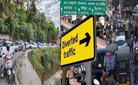 नैनीताल ट्रैफिक योजना: वीकेंड पर परिवर्तित, सीमा पर रूकेंगे वाहन