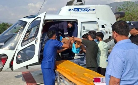 उत्तराखंड में पेड़ से गिरने वाली महिला को एयरलिफ्ट किया गया, एम्स ऋषिकेश में भर्ती