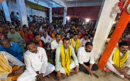 अनादखेड़ा में आयोजित अखंड नाम कीर्तन में विधायक शिव अरोरा की उपस्थिती, क्षेत्रवासियों की सुख-समृद्धि की कामना