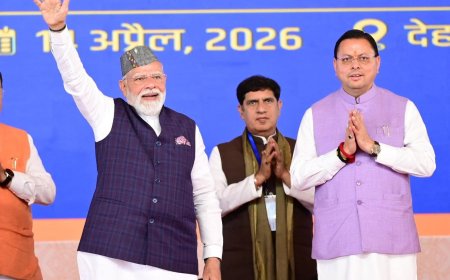 प्रधानमंत्री नरेंद्र मोदी का उत्तराखंड का 28वां दौरा, दिल्ली-देहरादून आर्थिक कॉरिडोर का लोकार्पण - विकास की नई राह