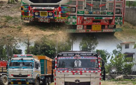 उत्तराखंड में ओवरलोडिंग पर पुलिस की बड़ी कार्रवाई, चार ट्रक सीज