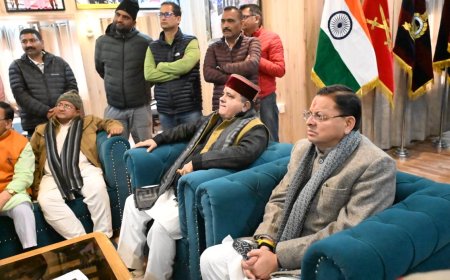 मुख्यमंत्री धामी ने बद्रीनाथ मास्टर प्लान की गहन समीक्षा, कार्यों का समयबद्ध निष्पादन अनिवार्य