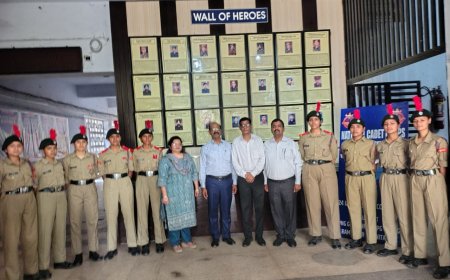 हर्षिता गोस्वामी को मिली सीनियर अन्डर ऑफिसर की जिम्मेदारी, रामनगर महाविद्यालय में धूमधाम से हुई रैंक सेरेमनी