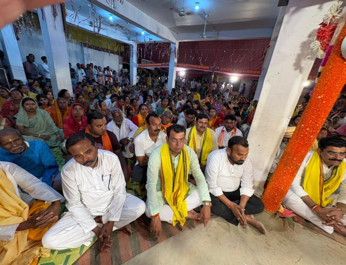अनादखेड़ा में आयोजित अखंड नाम कीर्तन में विधायक शिव अरोरा की उपस्थिती, क्षेत्रवासियों की सुख-समृद्धि की कामना