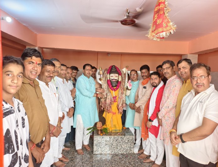 भगवान परशुराम के सम्मान में बनेगा भव्य तीन मंजिला कम्युनिटी हॉल: महापौर विकास शर्मा