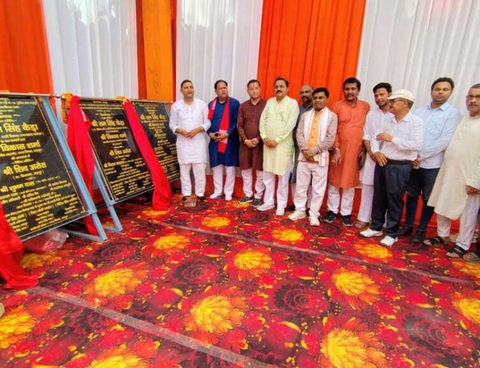 राम सिंह कैड़ा ने रुद्रपुर और गुलरभोज में करोड़ों की योजनाओं का लोकार्पण और शिलान्यास किया