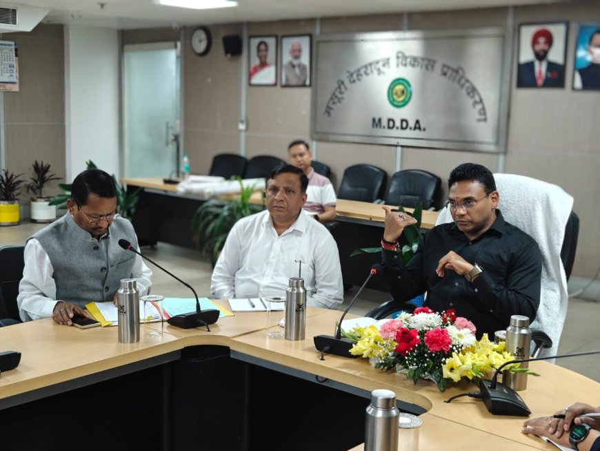 मुख्यमंत्री पुष्कर सिंह धामी के मार्गदर्शन में देहरादून मास्टर प्लान 2041 का कार्य तेज