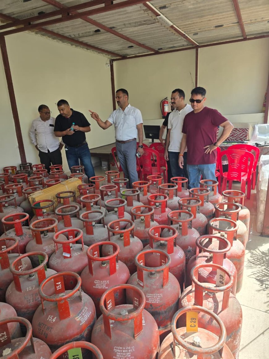 उत्तराखंड में गैस जमाखोरी का बड़ा खुलासा, 101 एलपीजी सिलेंडर पकड़े गए