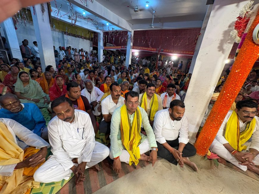 अनादखेड़ा में आयोजित अखंड नाम कीर्तन में विधायक शिव अरोरा की उपस्थिती, क्षेत्रवासियों की सुख-समृद्धि की कामना