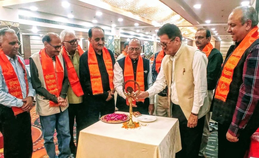 सीनियर सिटीजन वेलफेयर सोसायटी देहरादून शपथ ग्रहण समारोह: कोठियाल हुए अध्यक्ष