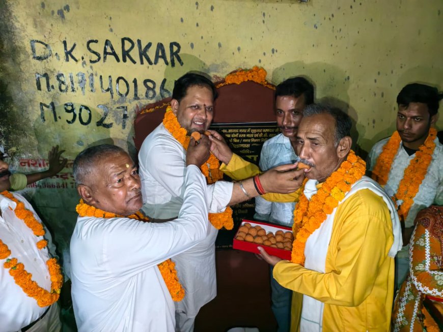 रुद्रपुर: महापौर विकास शर्मा ने लाखों के विकास कार्यों का किया शिलान्यास