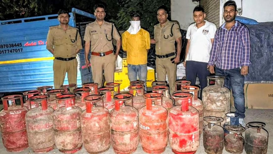 दून पुलिस ने 32 अवैध LPG सिलेंडर समेत अभियुक्त को पकड़ा, गैस सिलेंडरों की कालाबाजारी पर कार्रवाई जारी