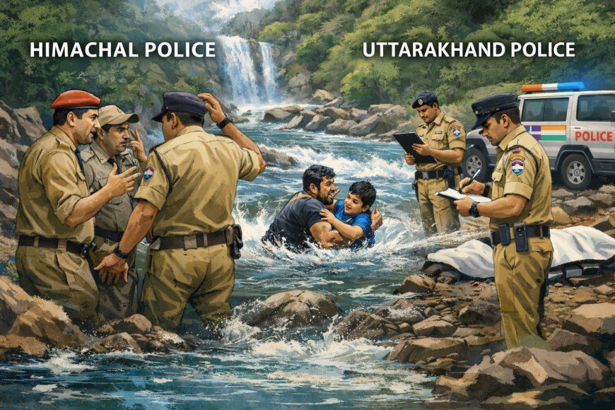 हरियाणा के मनदीप ने बेटे की जान बचाने के लिए अपनी जान गंवाई, हिमाचल-उत्तराखंड सीमा विवाद में उलझी पुलिस