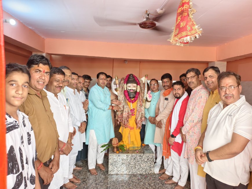 भगवान परशुराम के सम्मान में बनेगा भव्य तीन मंजिला कम्युनिटी हॉल: महापौर विकास शर्मा