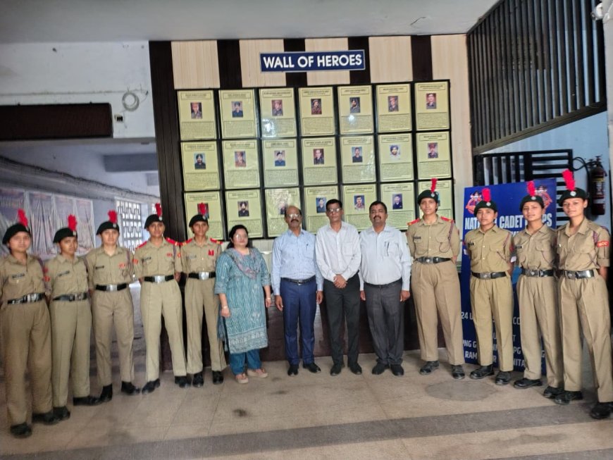 हर्षिता गोस्वामी को मिली सीनियर अन्डर ऑफिसर की जिम्मेदारी, रामनगर महाविद्यालय में धूमधाम से हुई रैंक सेरेमनी