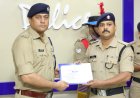 एसएसपी देहरादून ने उत्कृष्ट कार्य करने वाले पुलिस कर्मियों को किया सम्मानित