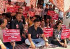 एसबीआई देहरादून में कर्मचारियों का विशाल धरना: मांगें हल न होने पर हड़ताल की चेतावनी