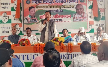 इंटक स्थापना दिवस पर श्रमिकों की आवाज, सरकार की नीतियों पर उठे सवाल