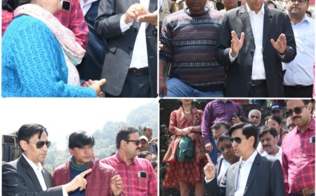 कृष्णापुर में भूस्खलन से बचाव के लिए कुमाऊं आयुक्त ने उठाए महत्वपूर्ण कदम
