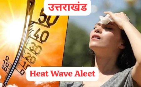 उत्तराखंड में हीट वेव जारी, अगले 48 घंटों में तापमान 40 डिग्री सेल्सियस के पार, बारिश और तेज हवाओं की चेतावनी