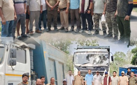 उत्तराखंड: अवैध खनन के खिलाफ बड़ी कार्रवाई, चार वाहन सीज