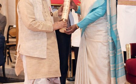 भगत सिंह कोश्यारी को मिला पद्मभूषण सम्मान, राष्ट्रपति भवन में घटित हुई ऐतिहासिक घटना