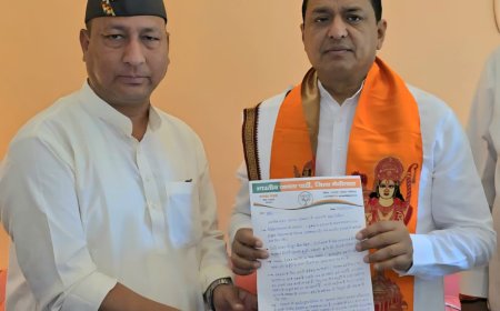 रामनगर के विकास के लिए सांसद अनिल बलूनी से मिले भाजपा नेता गणेश रावत, उठाई कई महत्वपूर्ण मांगें