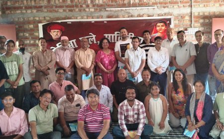 सांवल्दे में वंचित वर्ग के बच्चों के लिए 7 दिवसीय पाठ्यक्रम निर्माण कार्यशाला की शुरुआत