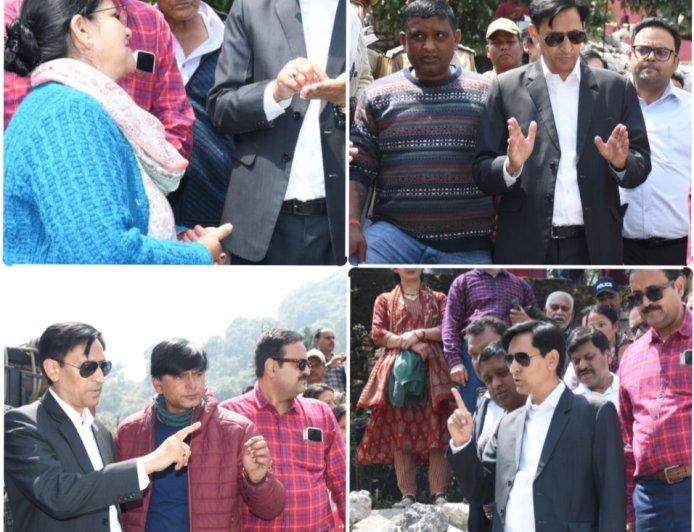 कृष्णापुर में भूस्खलन से बचाव के लिए कुमाऊं आयुक्त ने उठाए महत्वपूर्ण कदम