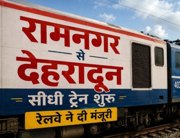 रामनगर से देहरादून ट्रेन का शेड्यूल: जानें नई ट्रेन कब और कितने बजे चलेगी