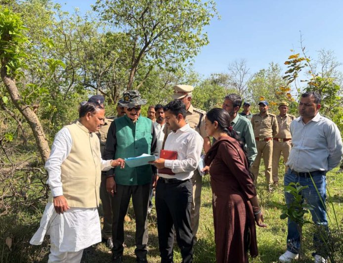 उत्तराखंड में नर और मादा टाइगर की हत्या से मचा हड़कंप, वन मंत्री सुबोध उनियाल का श्यामपुर रेंज दौरा