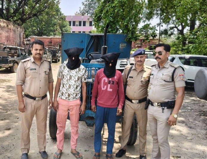 रामनगर पुलिस की बड़ी उपलब्धि: 80 सीसीटीवी फुटेज खंगालकर चोरों को पकड़ा, चोरी का ट्रैक्टर-ट्रॉली बरामद