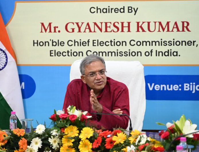 मुख्य निर्वाचन आयुक्त की SIR पर समीक्षा बैठक, 89% मैपिंग पूरी