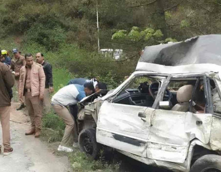 उत्तराखंड: गहरी खाई में गिरी कार, तीन लोगों की दर्दनाक मौत ने मचाई सनसनी