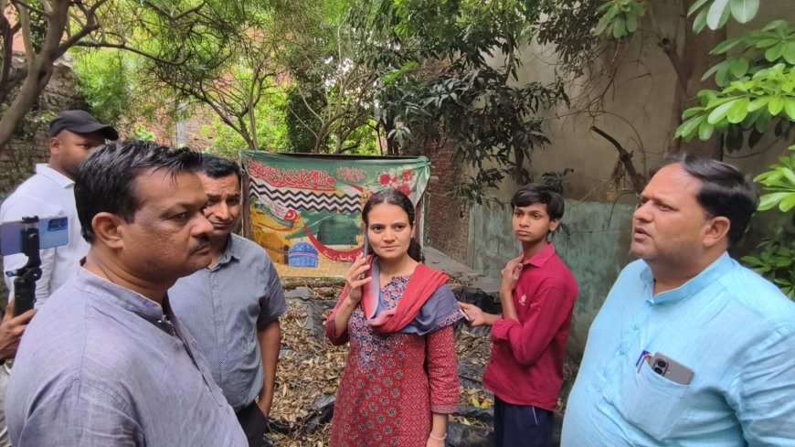 सरकारी जमीन पर ‘अवैध मजार’ का खेल बेनकाब: महापौर के निरीक्षण में लैंड जिहाद का राज उजागर