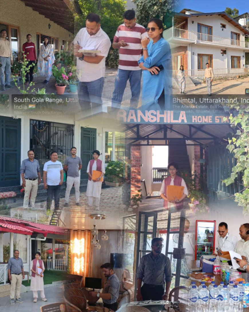 नैनीताल में प्रशासन का बड़ा अभियान: 35 अवैध होम स्टे और 123 बंद मिले, जांच जारी