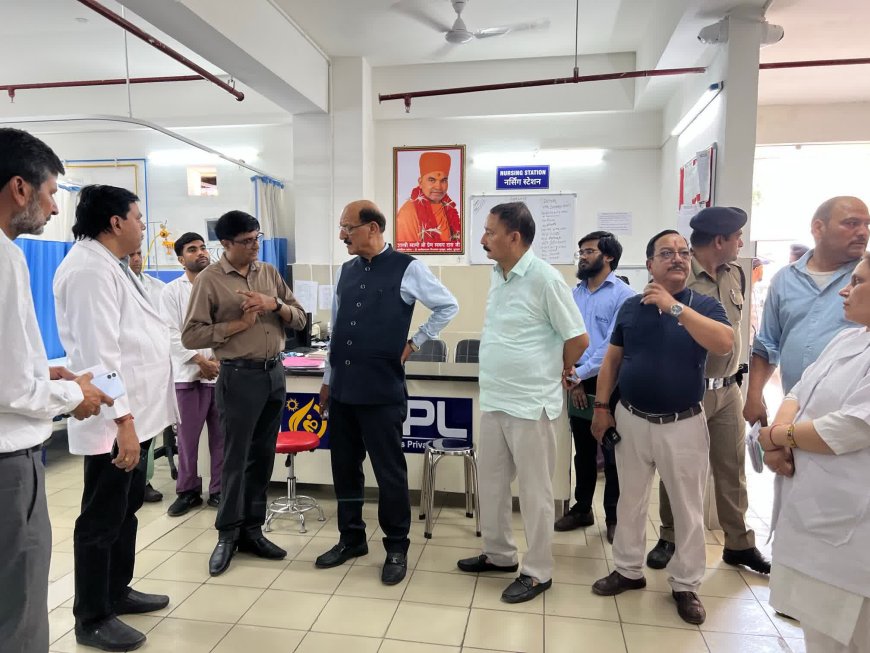 स्वास्थ्य मंत्री सुबोध उनियाल का हरिद्वार दौरा: अस्पताल में स्वच्छता के खराब हालात पर नाराजगी