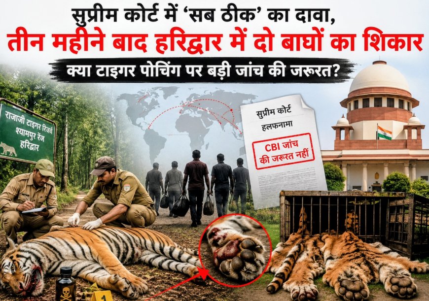 क्या उत्तराखंड में बाघ के शिकारियों पर सीबीआई का अंकुश आवश्यक है?