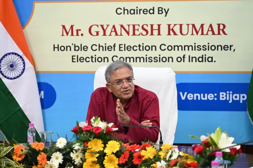 मुख्य निर्वाचन आयुक्त की SIR पर समीक्षा बैठक, 89% मैपिंग पूरी