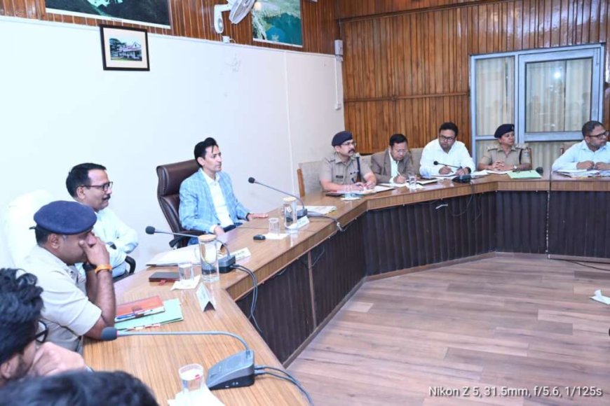 नैनीताल में यातायात व्यवस्था हेतु महत्वपूर्ण बैठक हुई, कुमाऊं आयुक्त दीपक रावत के नेतृत्व में
