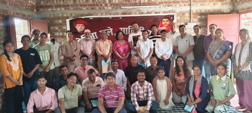 सांवल्दे में वंचित वर्ग के बच्चों के लिए 7 दिवसीय पाठ्यक्रम निर्माण कार्यशाला की शुरुआत