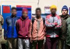 बदरीनाथ धाम में प्रतिबंधित वस्तुओं के साथ चार लोग पकड़े गए