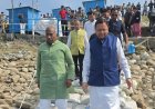 सीएम धामी ने गदरपुर में अंतर्राष्ट्रीय क्याकिंग एवं कैनोइंग प्रतियोगिता की तैयारियों का जायजा लिया