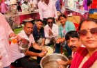 उत्तराखंड: नीम करौली बाबा के भंडारे में श्रद्धालुओं का उमड़ा सैलाब - प्रसाद ग्रहण करने पहुंचे हजारों devotees