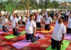 देहरादून में 1000 से अधिक लोगों ने MDDA सिटी फॉरेस्ट पार्क में योग दिवस पर विकास का लिया संकल्प