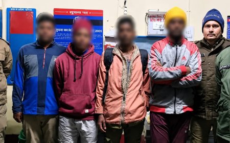बदरीनाथ धाम में प्रतिबंधित वस्तुओं के साथ चार लोग पकड़े गए