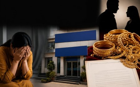 पत्नी की पहचान छीनकर बैंक से गहने निकालने का मामला, जांच शुरू